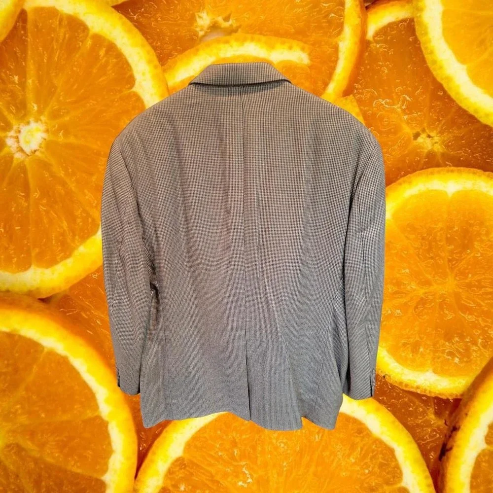 Brooks Brothers Tan Tweed 2 Button Silk/Worsted Wool‎ Size 46R